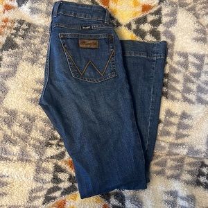 retro wrangler jeans